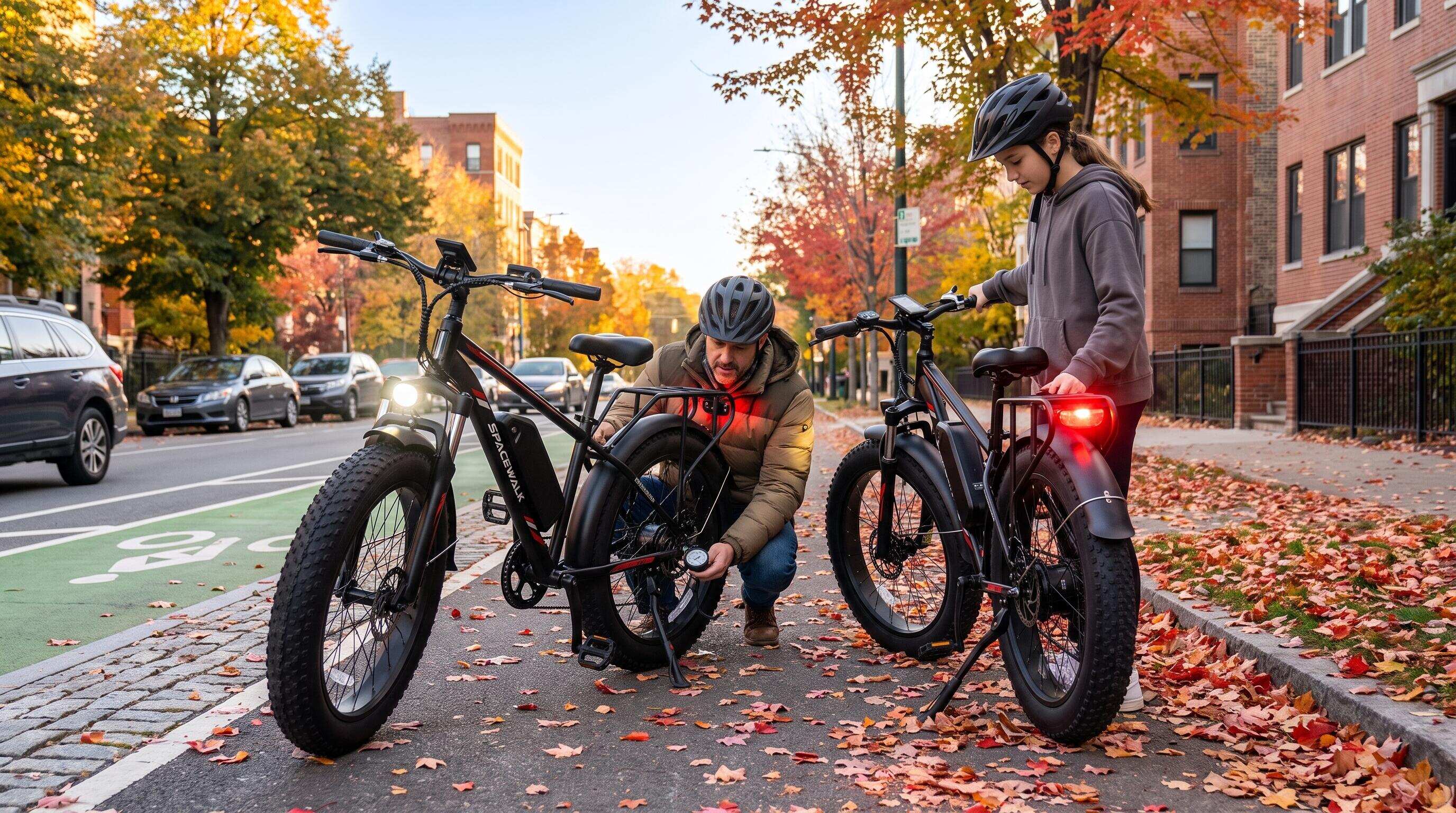 Preparation checklist for fall e-bike riding safety Preparation checklist for fall e-bike riding safety