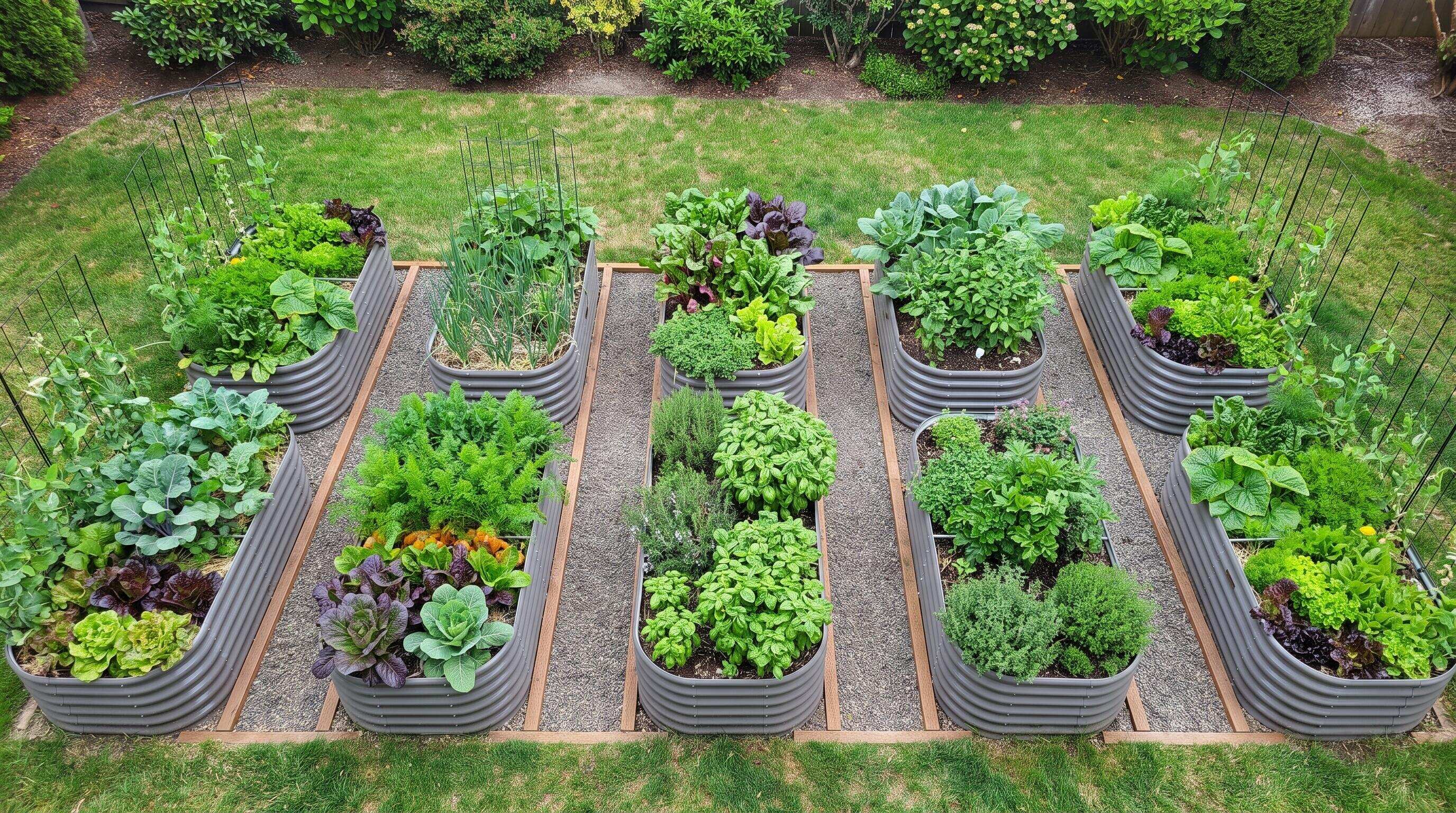Raised Bed Garden Layout Planning Raised Bed Garden Layout Planning