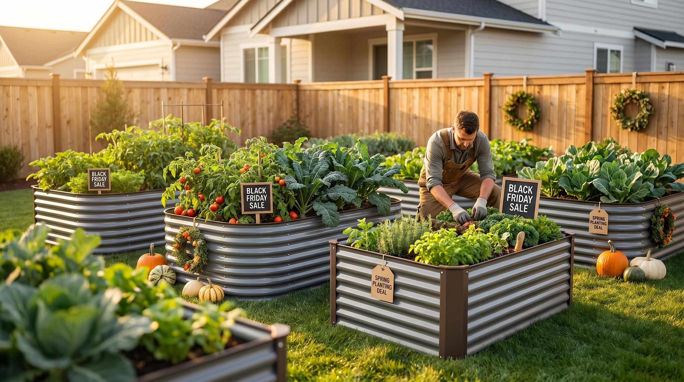 Raised Garden Bed Black Friday and Spring Sales Timing Guide