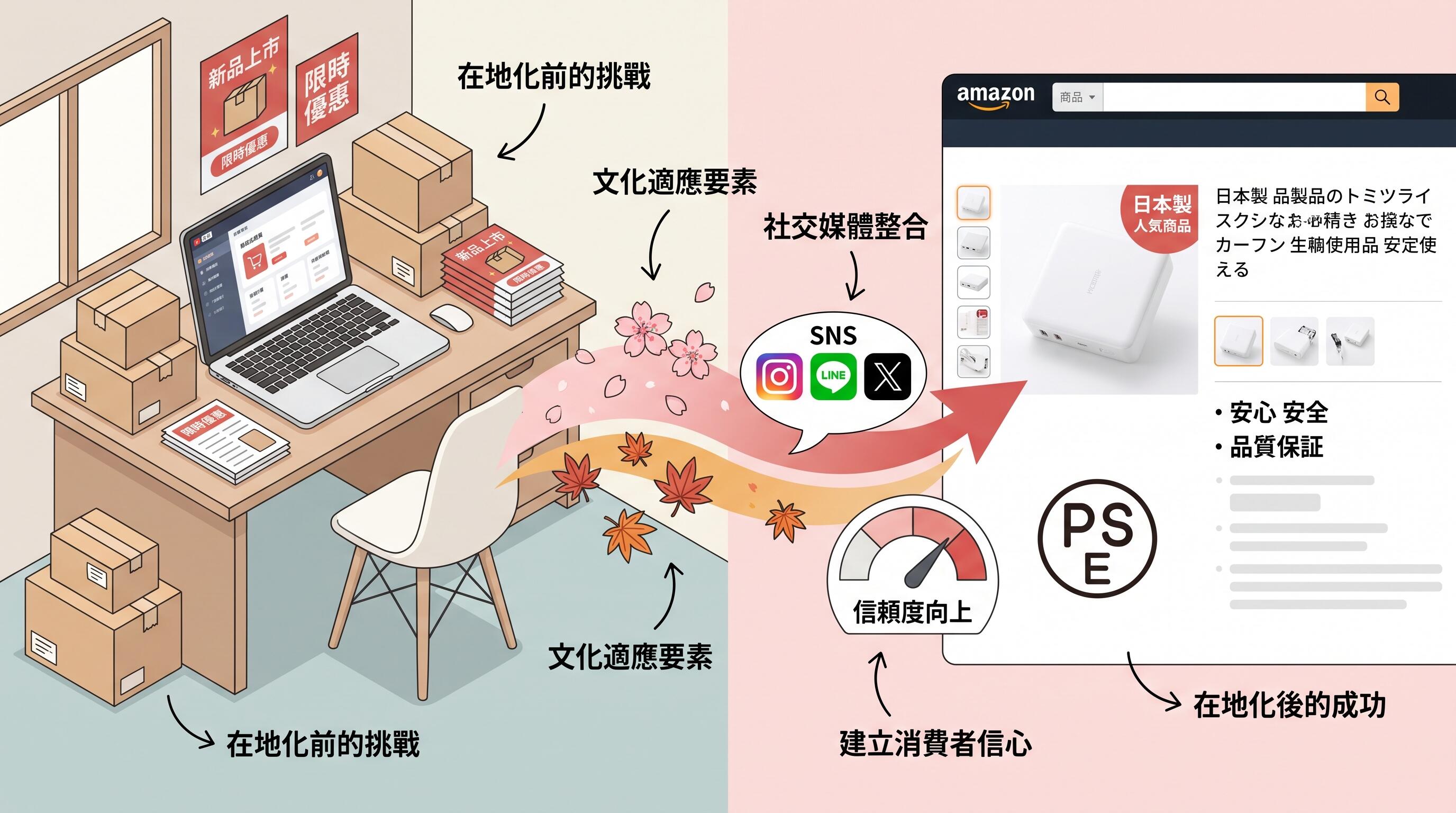 台灣品牌日本市場本地化行銷文化適配策略執行