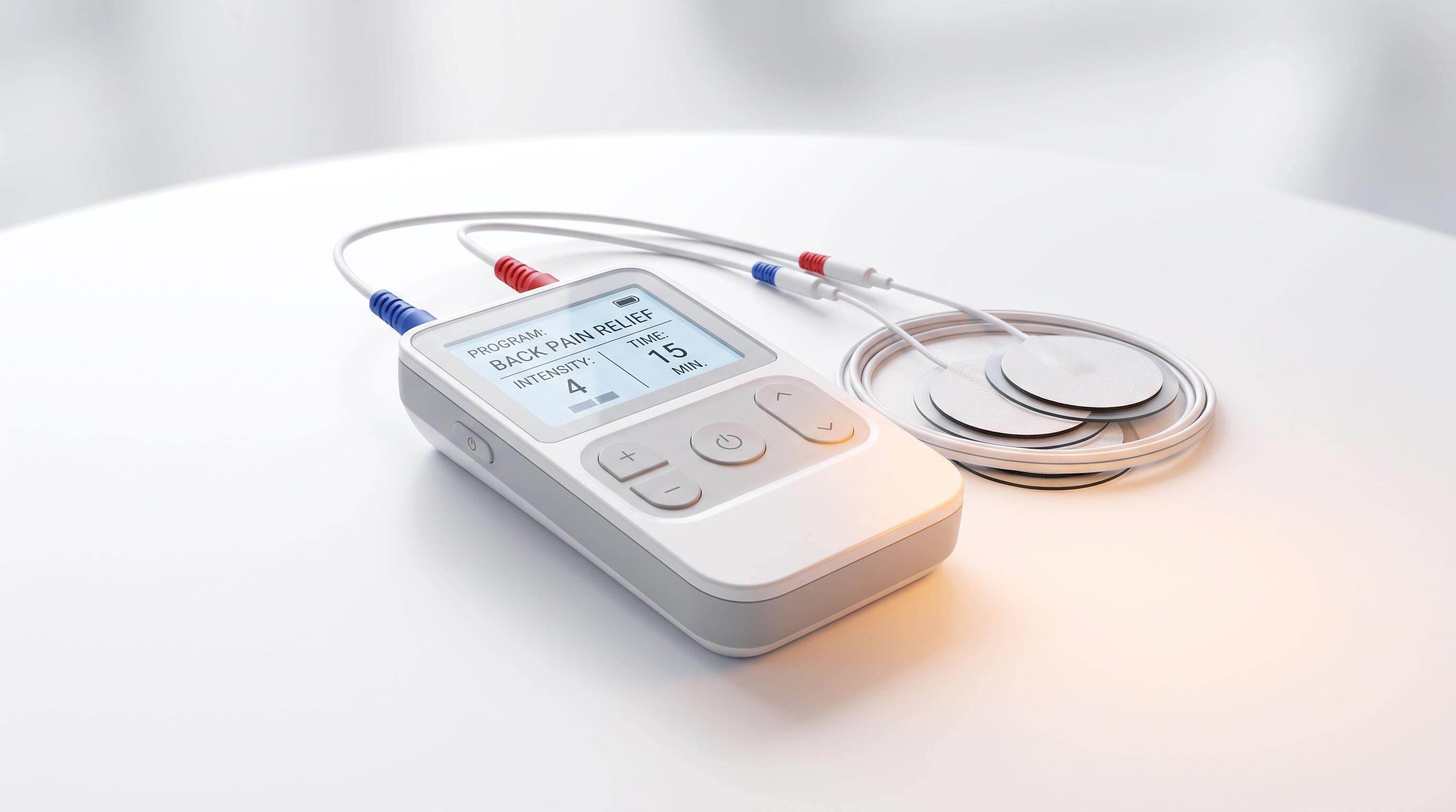 iStim EV-805 TENS EMS combo machine for pain relief and muscle recovery at home