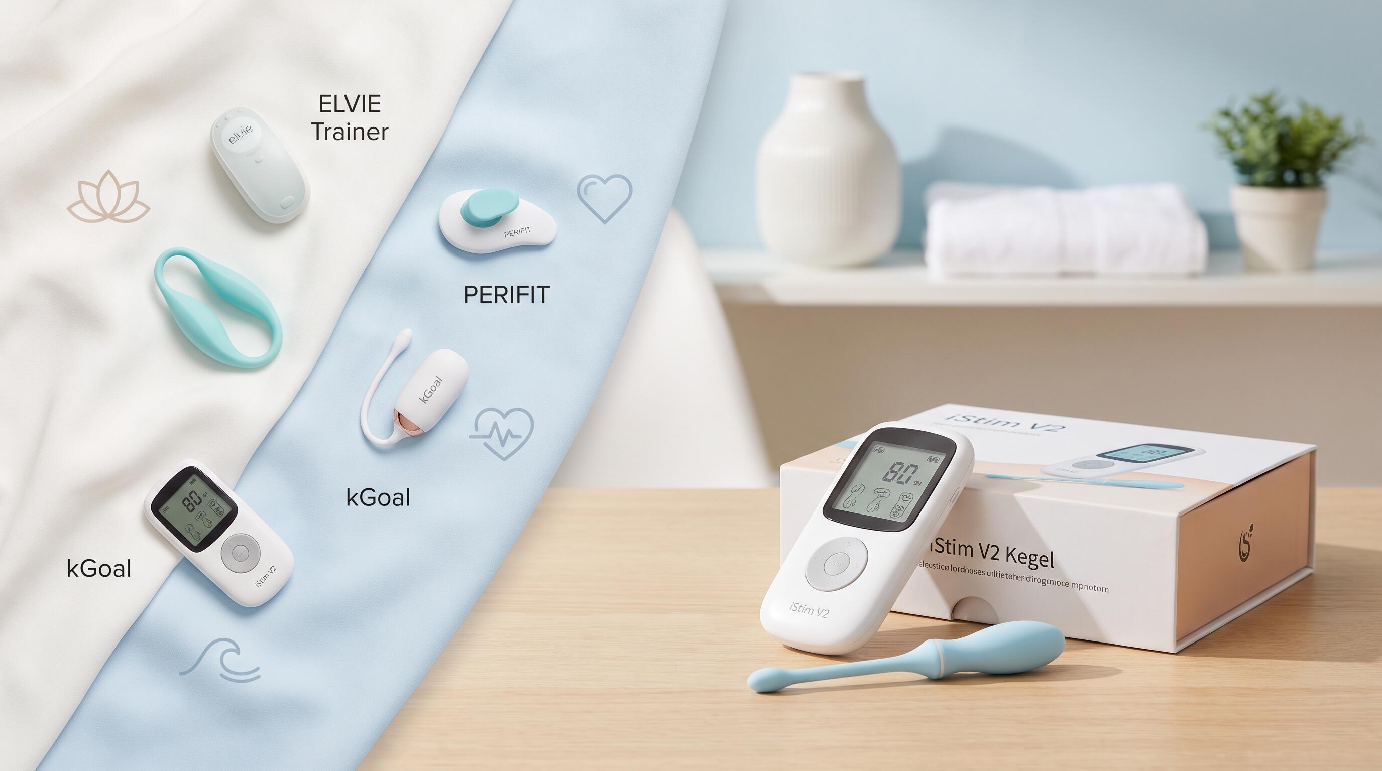 Top pelvic floor stimulator brands reviewed with iStim V2 Kegel device for home pelvic wellness