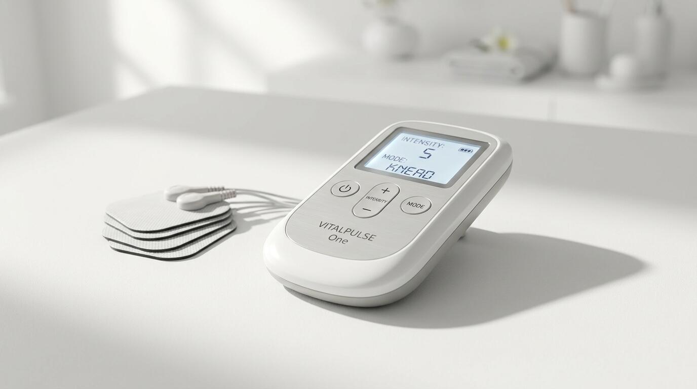 iStim WeTrac portable TENS unit for home use pain relief and muscle recovery