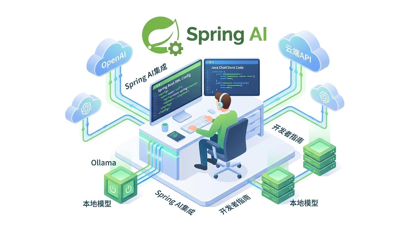 Spring AI 快速入门:Java 开发者集成 OpenAI 与本地大模型完整指南
