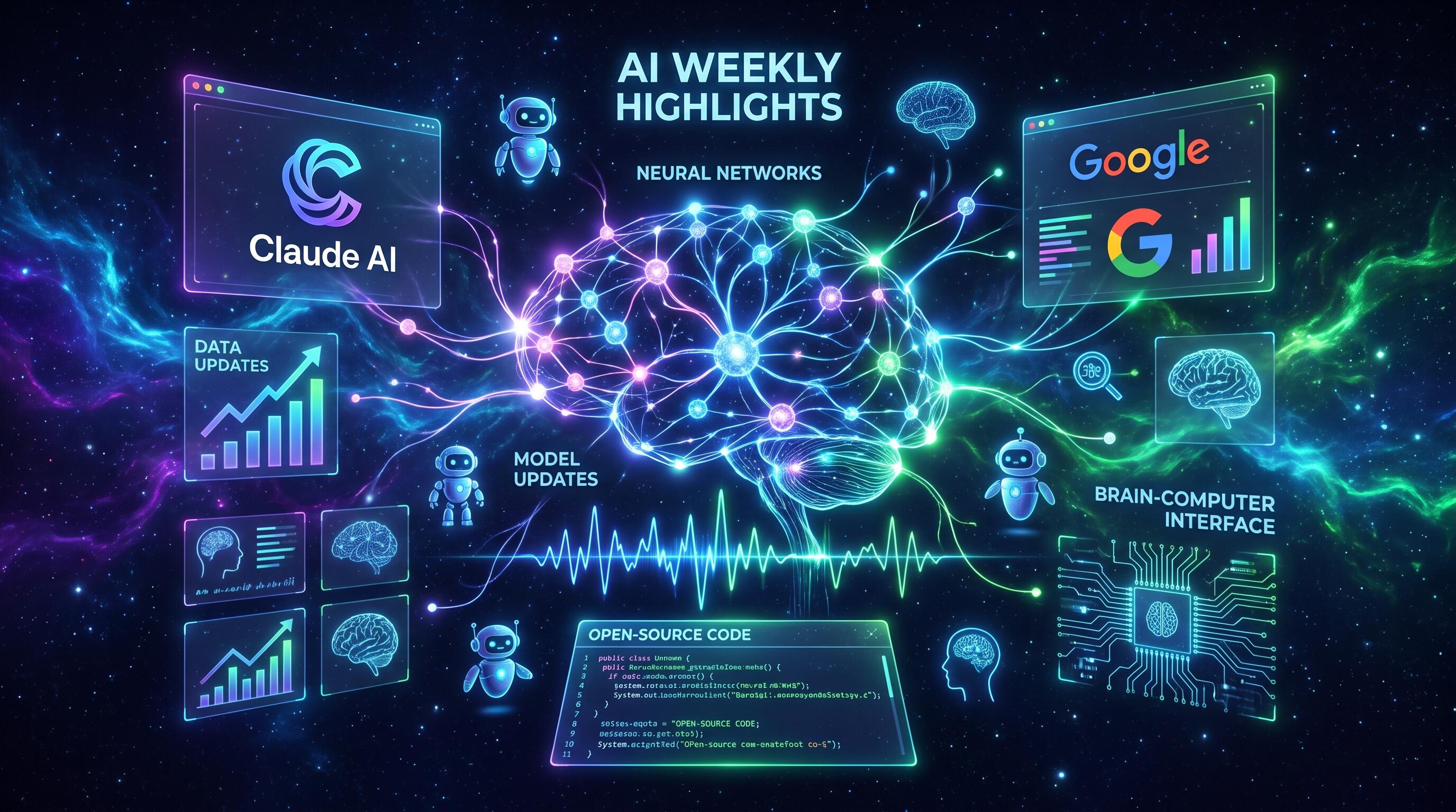 AI Weekly Highlights: Claude, Google, Open Source Breakthroughs