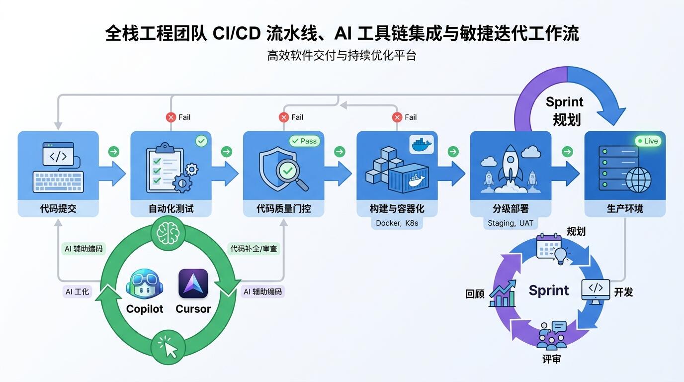 全栈工程交付团队协作与 AI 工具链实践