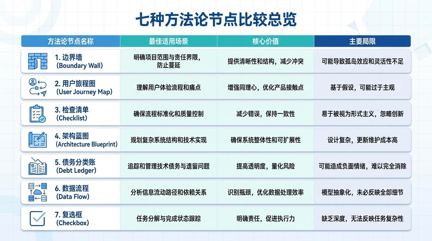 结构化立项方法论全景图