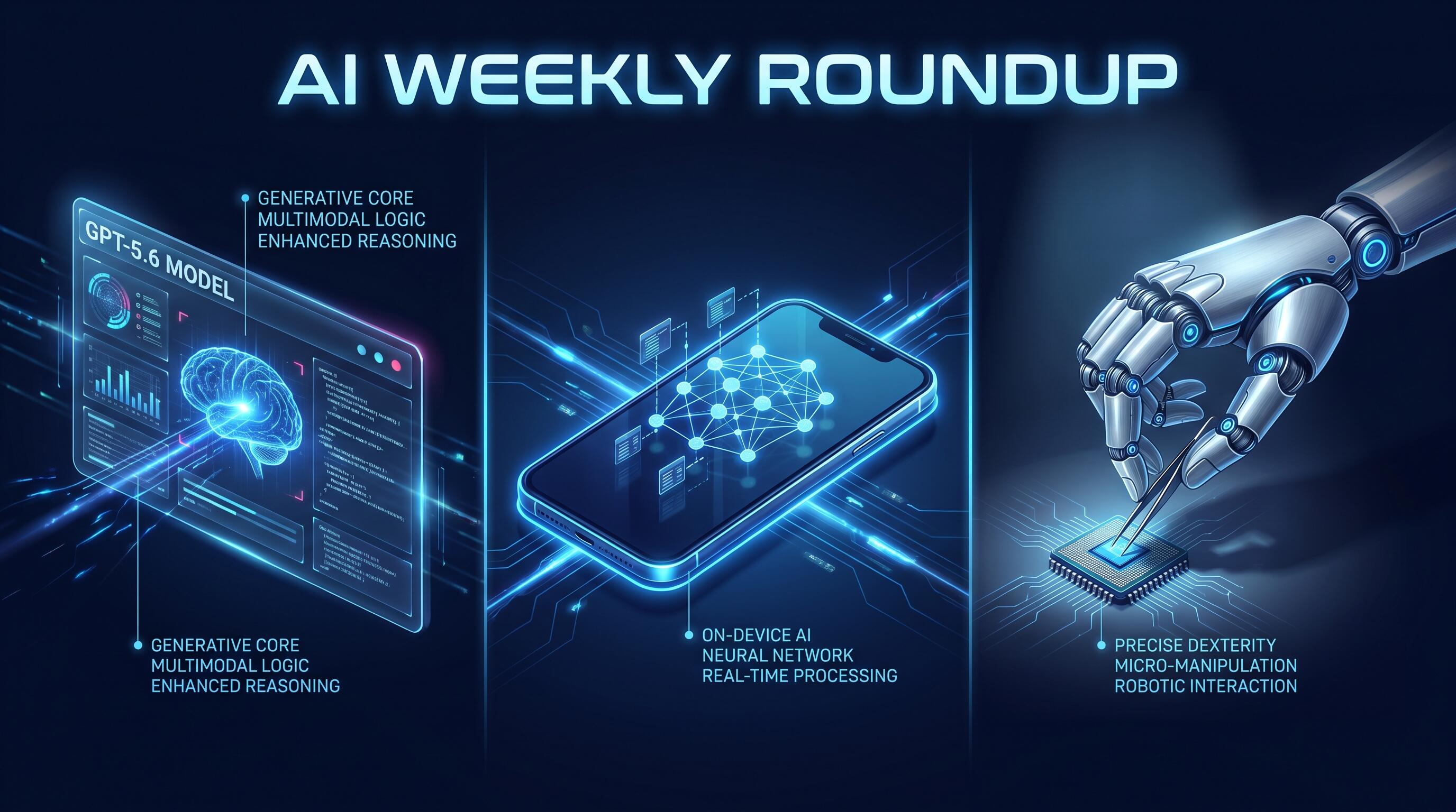 This Week in AI: GPT-5.6, On-Device Models, and Humanoid Robot Breakthroughs