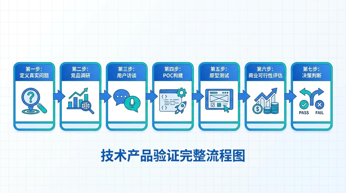 技术产品可行性验证流程图