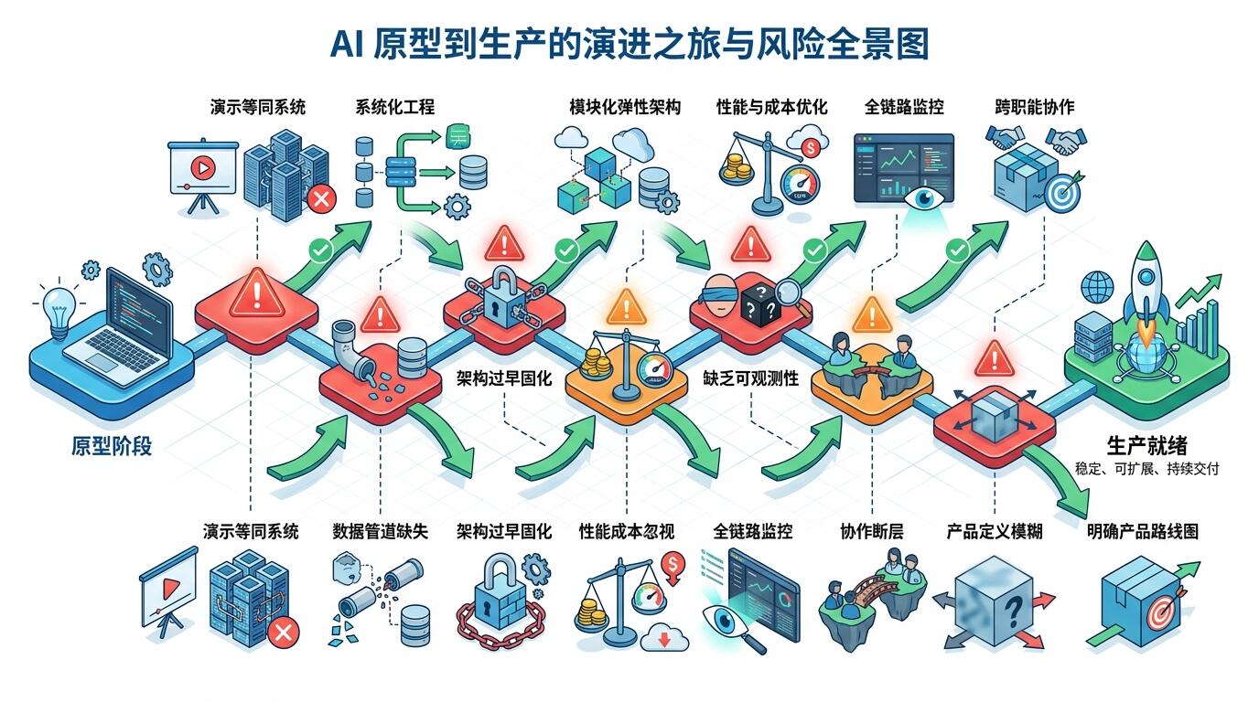 AI原型进入生产的关键决策节点与改进路径