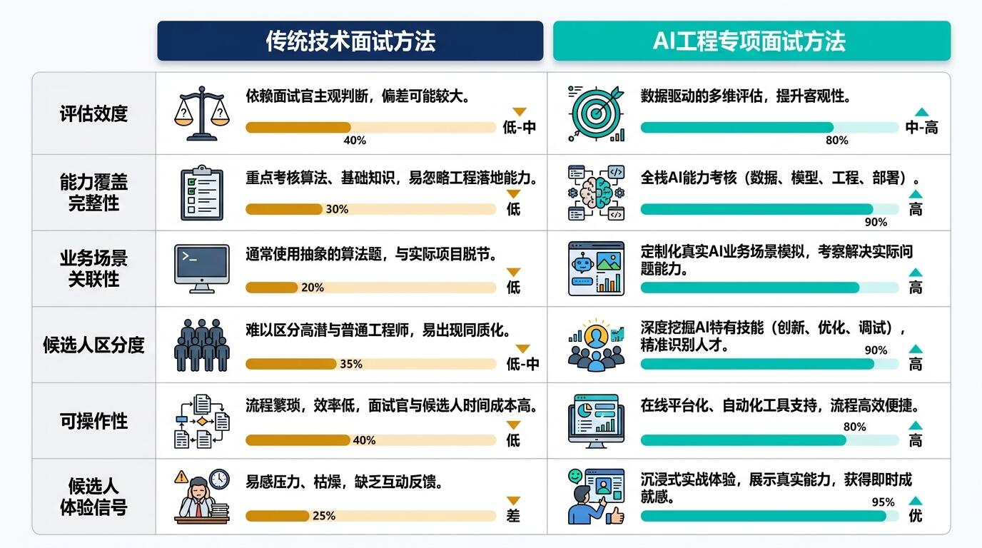 AI工程能力评估对比框架