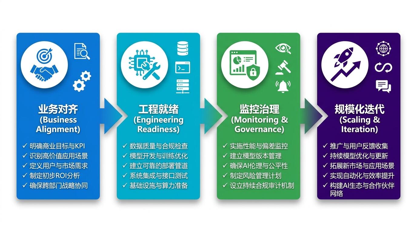 落地检查清单框架示意图