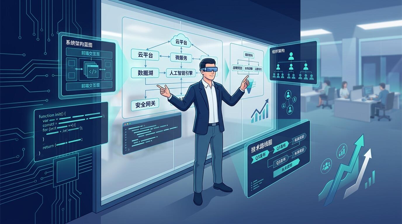 技术型联合创始人的核心价值：编码之外的架构决策与技术领导力