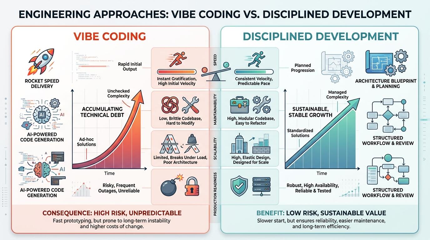 Development mode comparison framework for engineering teams shipping AI products