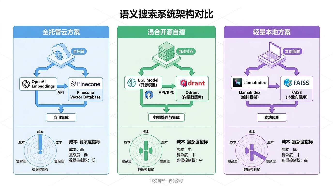 向量数据库与嵌入模型选型对比