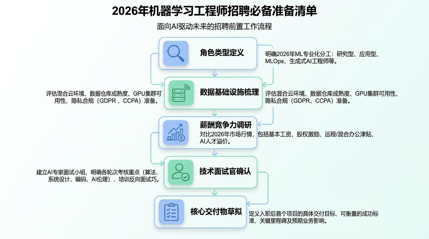 机器学习工程师招聘准备阶段关键要素