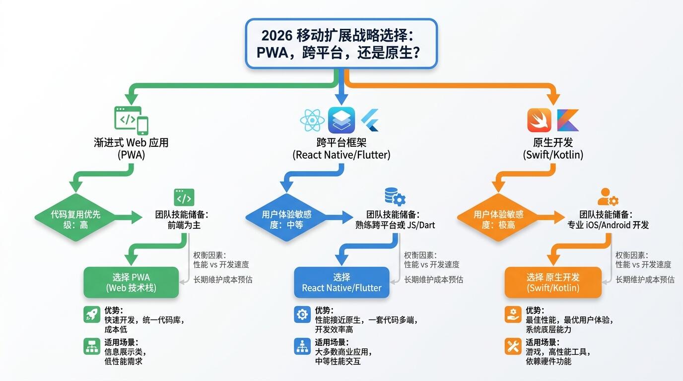 Scenario Recommendations for Web to Mobile Expansion in 2026