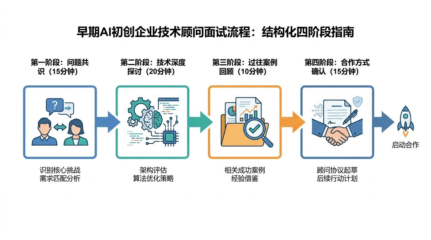 技术顾问面谈流程图