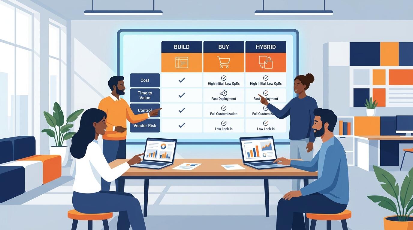Scenario decision guide for AI infrastructure build vs buy in 2026