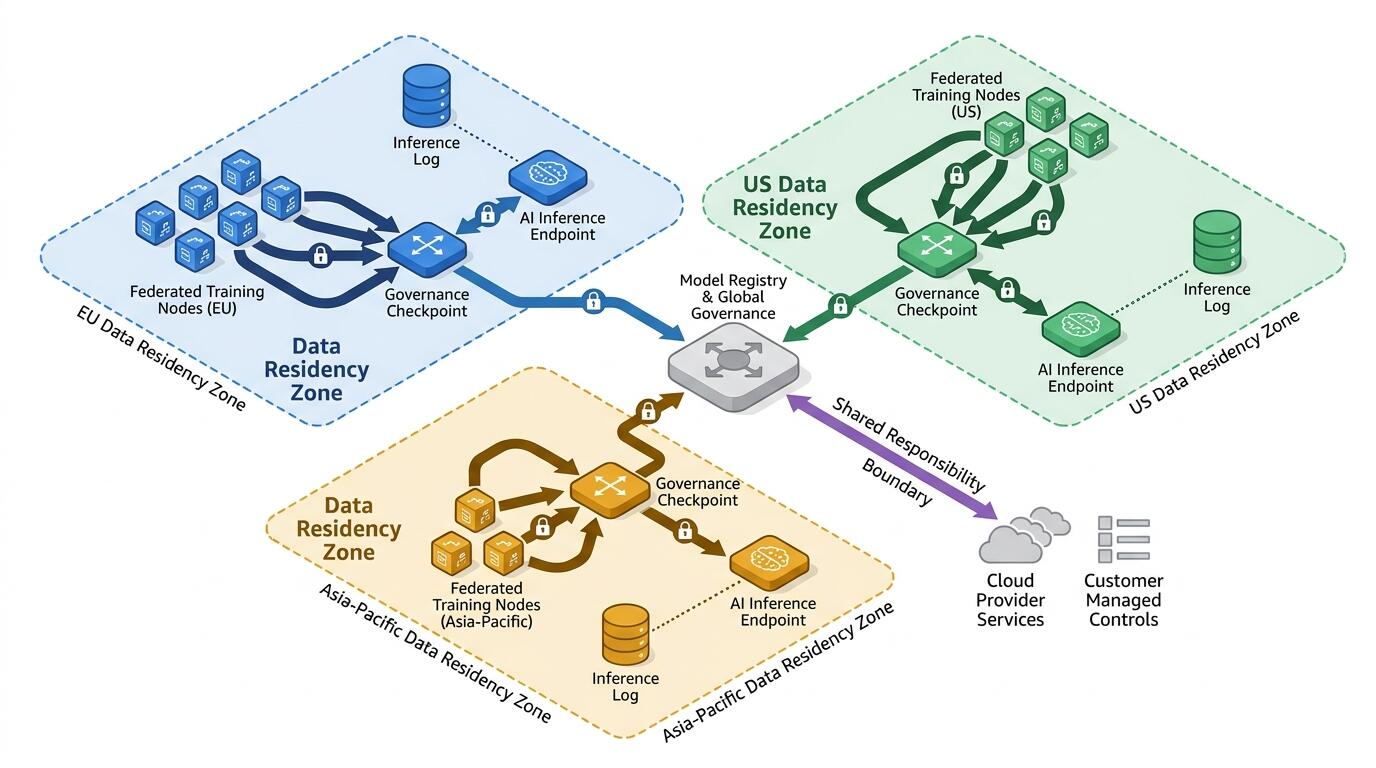 Cloud AI compliance architecture multi-region data sovereignty enforcement Q4 2026