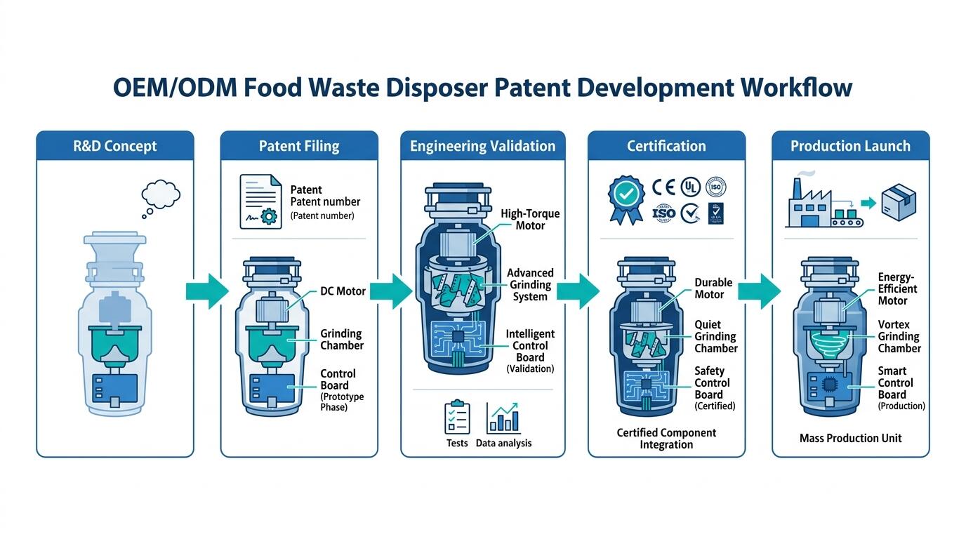 How Continuous Patent Development Supports Disposer Product Differentiation This Year