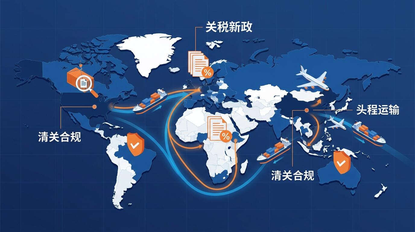 关税新政下跨境电商头程运输方案调整指南封面图