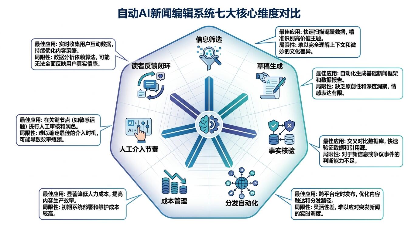 自动化AI编辑部运营侧面对比与工程实践总结