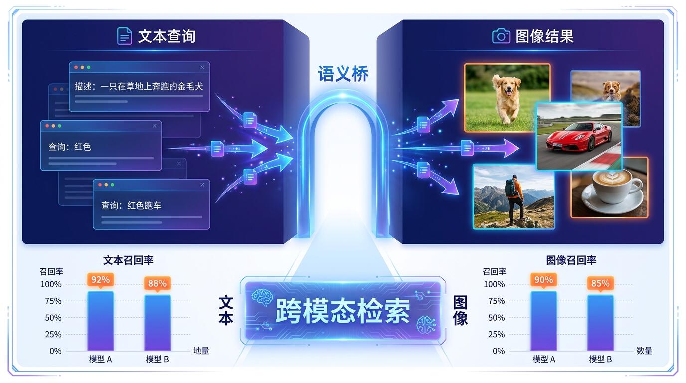 多模态向量模型召回率实测:从文本到图像的跨模态检索入门指南