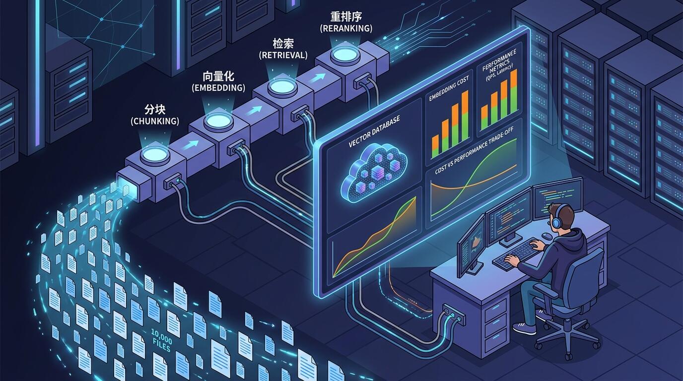 把一万个文件构建成语义搜索系统的成本与性能权衡实战指南