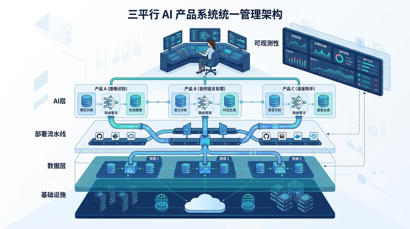 独立工程师同时运营三款生产级AI产品的真实技术栈全景