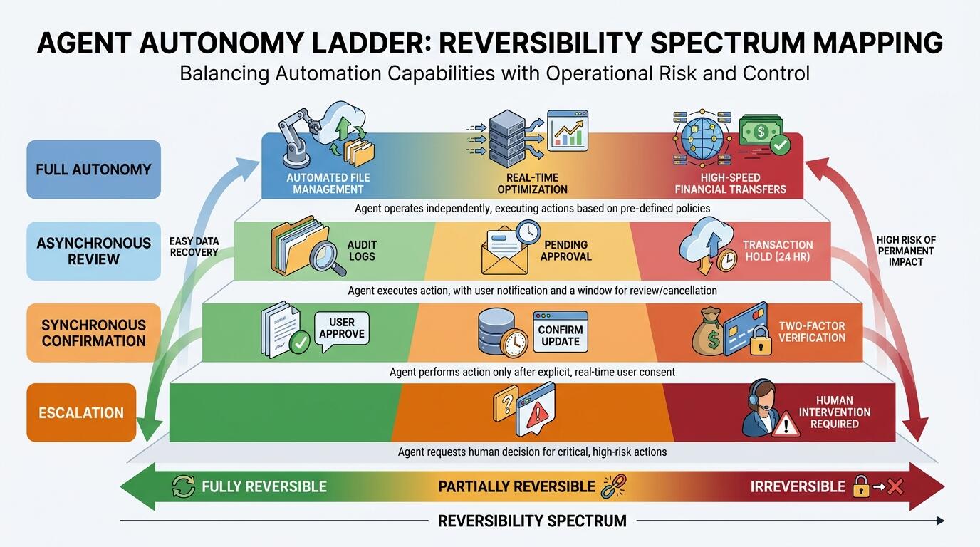 Reversibility-Scaled Agent Autonomy Framework